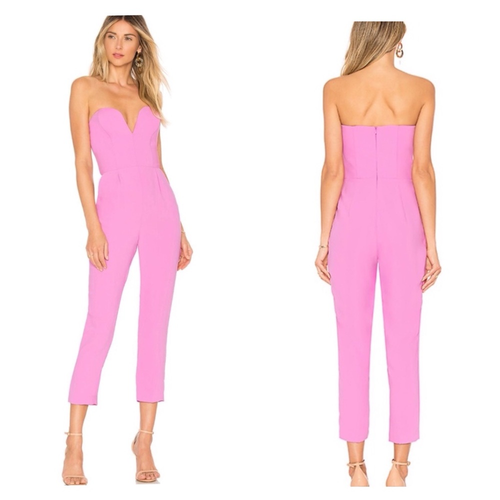 Amanda Uprichard Cherri Jumpsuit NWOT